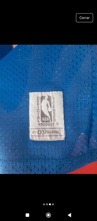 Camiseta Spalding Sixers Julius Erving