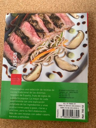 Cocina tradicional vasca (Spanish Edition)