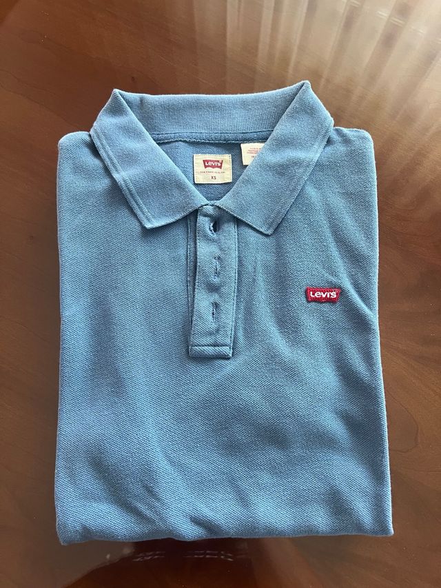 Polo Levi's Homem Azul Tamanho XS