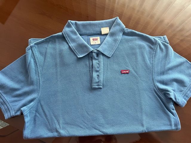 Polo Levi's Homem Azul Tamanho XS