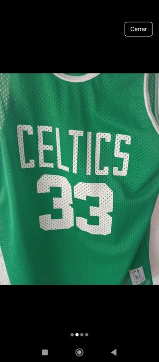 Camiseta Celtics Larry Bird
