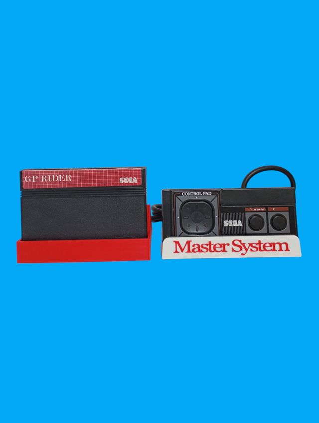 Soporte Expositor Sega Master System GP Rider