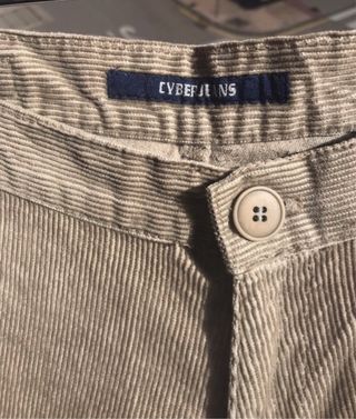 Pantalón pana vintage marrón