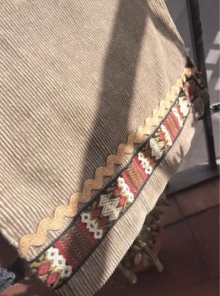Pantalón pana vintage marrón