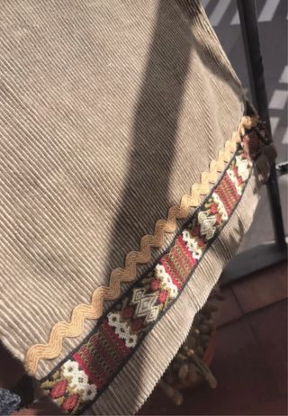 Pantalón pana vintage marrón