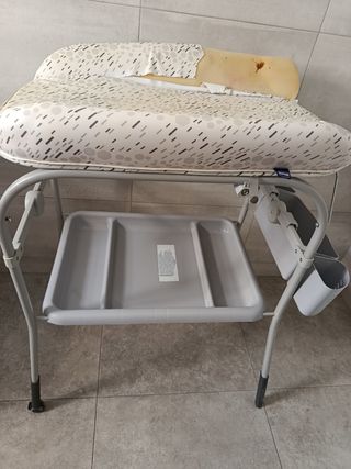 Bañera cambiador bebé