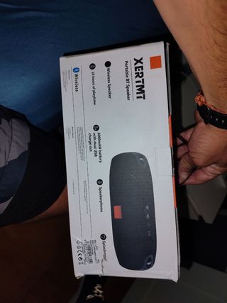 Altavoz Bluetooth XERMT Azul