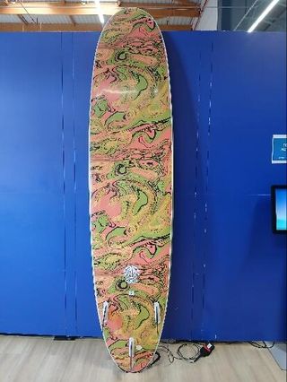 Tabla surf espuma 8'.6" 90L Peso <100kg. Nivel principiante