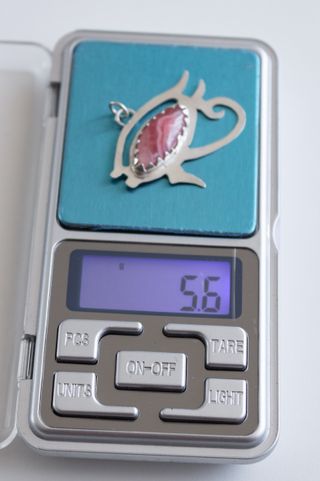Dije Ojo de Horus de Plata Ley 925 con Piedra 