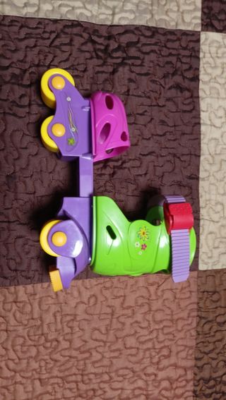 Patines de iniciación adaptables.