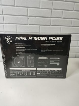 Fuente Alimentación MSI MAG A750BN 750W