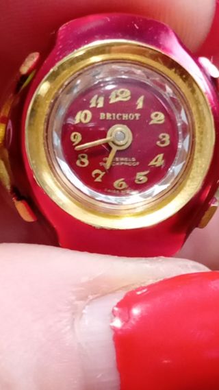 Orologio anello meccanico vintage