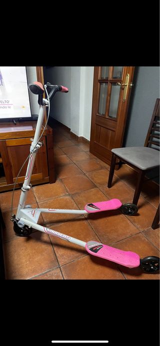 Patinete de 3 ruedas doble