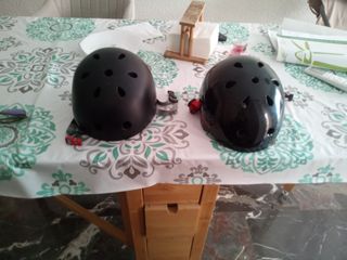 Cascos de protección.