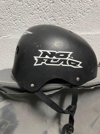 Casco Negro No Fear Patinaje