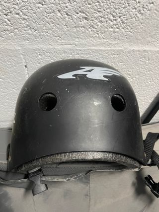 Casco Negro No Fear Patinaje