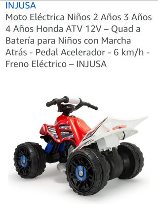 Quad Injusa Honda 12V Infantil