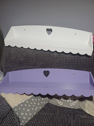 Estanteria Corazón Madera