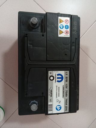 Batería Coche Varta L3 EFB 12V 70Ah 760A