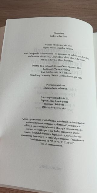 Tirant lo Blanc. Episodis amorosos. Text adaptat