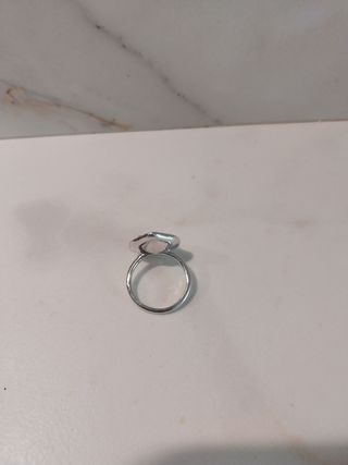 Anillo Swarovski Corazón Azul. Nuevo!!