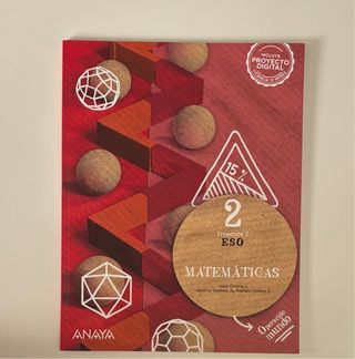 Libro de matematica 2ESO