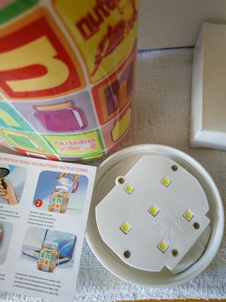 Kinder & Nutella lampada nuova