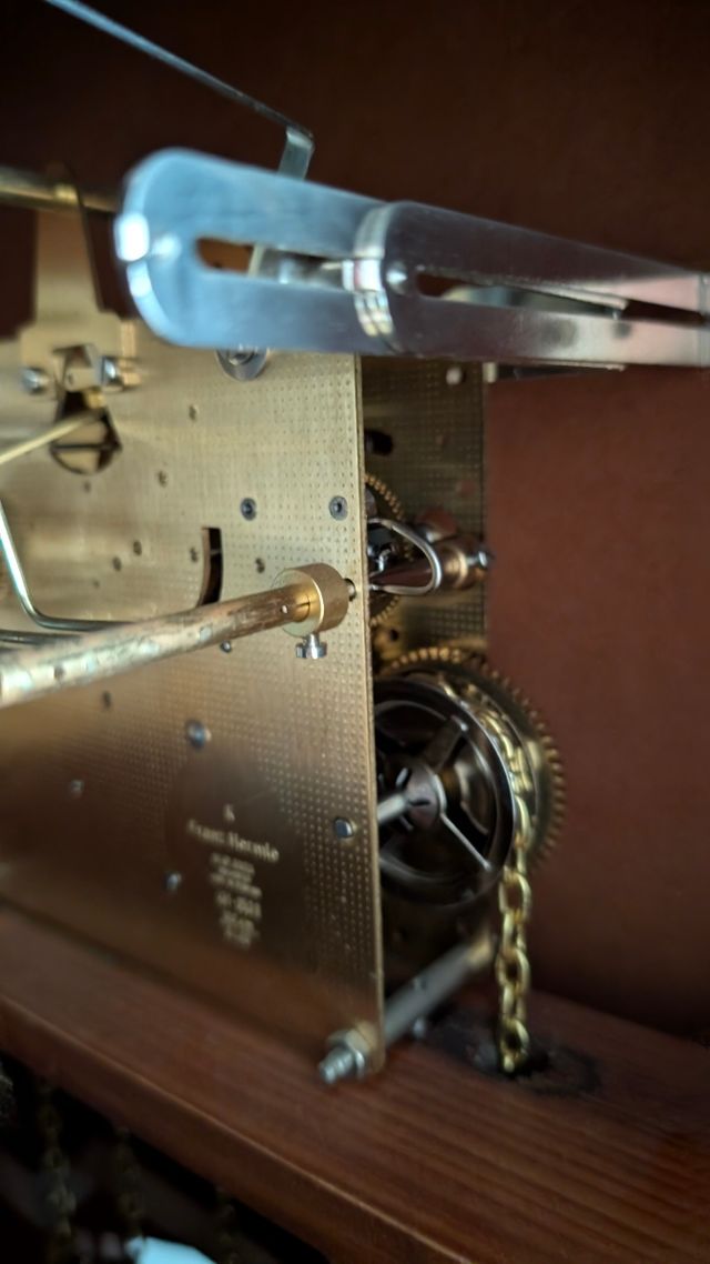 Reloj carrillón de artesanía española