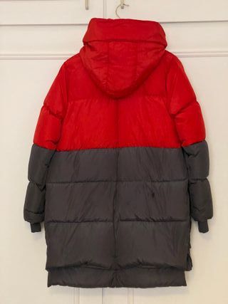 REBAJADO!!! Abrigo de plumas KLING rojo