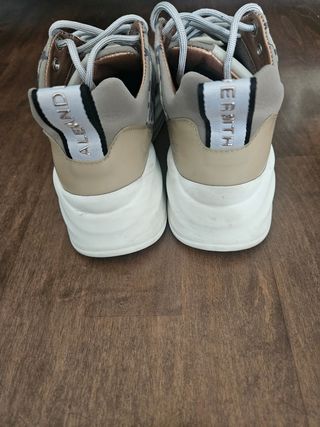 Alexander Smith Sneakers Beige Multicolor Poco Uso