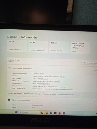Asus ZenBook 14 UX410U i5 7200U 8GB SSD 256GB