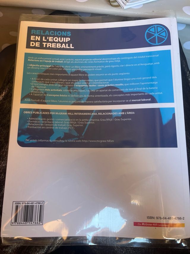 Relacions en l'equip de treball. Grau Mitja