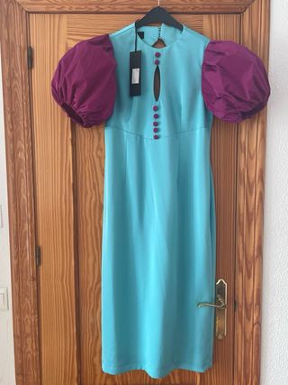 Vestido Carmen Horneros Talla 44 Nuevo con etiquet