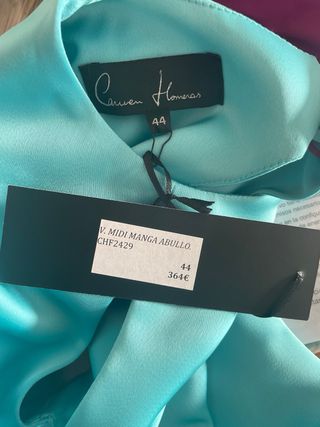 Vestido Carmen Horneros Talla 44 Nuevo con etiquet