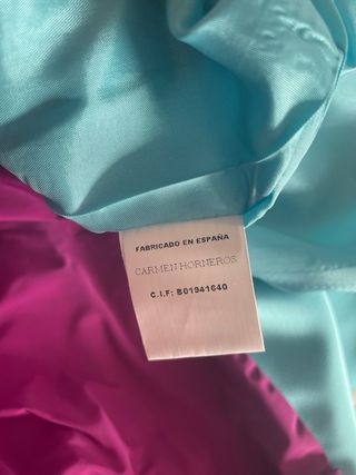 Vestido Carmen Horneros Talla 44 Nuevo con etiquet