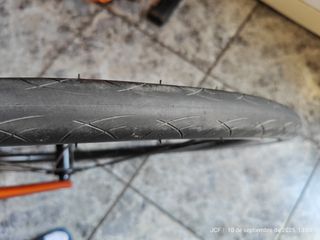 Bicicleta Giant TCR Advanced 2022 Naranja Talla S
