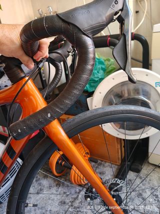 Bicicleta Giant TCR Advanced 2022 Naranja Talla S
