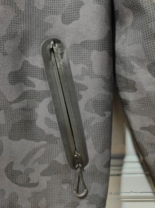 Chaqueta Técnica Hombre Impermeable Negra/Gris