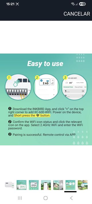 Inkbird IIC-600 Programador Riego Wifi 6 Zonas