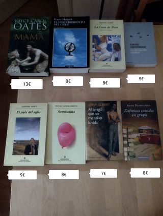 Novelas, varios autores.