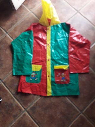 Chubasquero infantil multicolor
