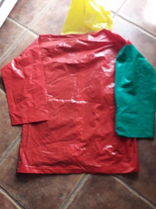 Chubasquero infantil multicolor
