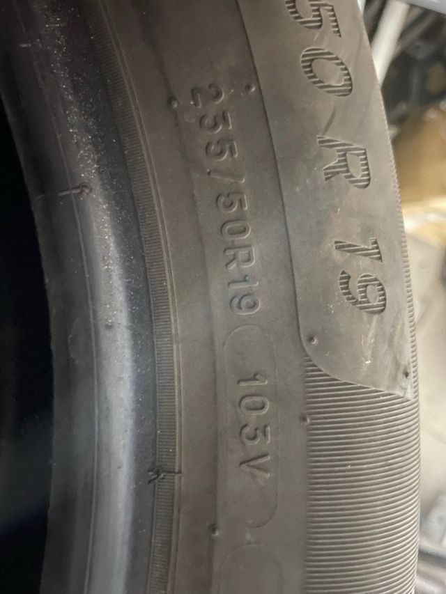 4 Neumáticos 235/50/19 Michelin primacy 4 