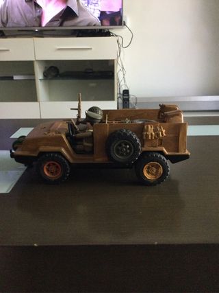 Camión militar Playmobil con 2 figuras