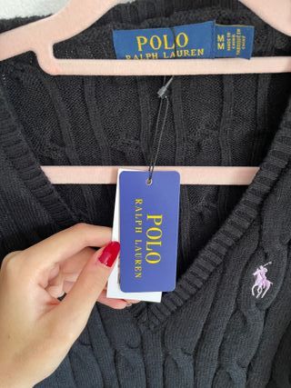 Jersey Polo Ralph Lauren Negro