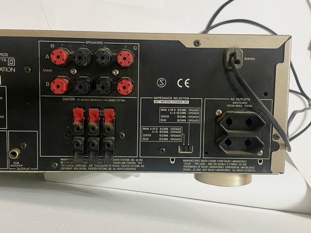 Yamaha Sintoamplificatore AV RX-V595RDS