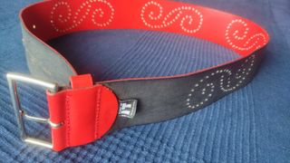 Cinturón Versace Mujer Rojo