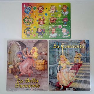 3 Puzzles Infantiles 