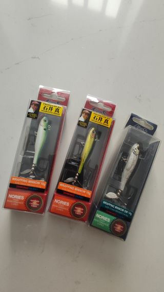 Señuelos Nories Wrapping Minnow 10g y 14g