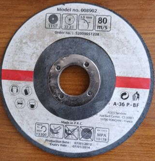 Discos radiales 115 mm KREATOR